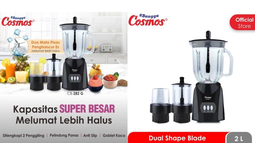 Cosmos Blender KACA - Big Capacity- Beta series - CB-282 G - 2 liter
