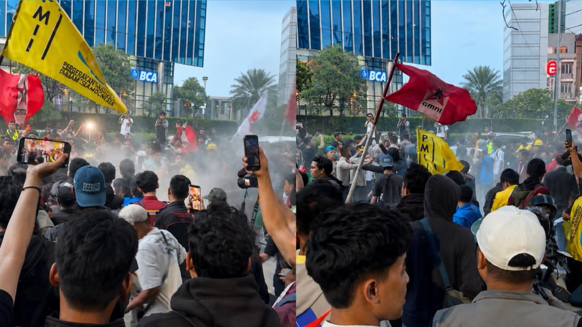 UPDATE DEMO DI JAKARTA - (Ilustrasi demo mahasiswa) Aksi demonstrasi terjadi di sejumlah wilayah di Indonesia sejak beberapa waktu terakhir. TMC Polda Metro Jaya belum beri informasi terkait kemungkinan demo di Jakarta pada Sabtu, 27 Juni 2026.