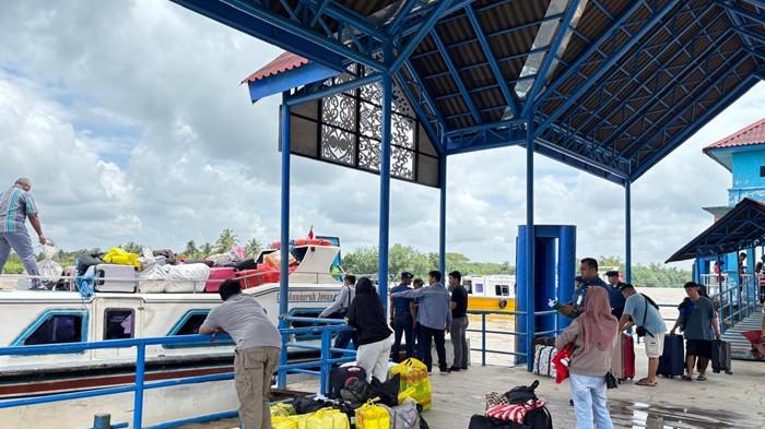 JADWAL SPEEDBOAT - Tampak suasana di Pelabuhan Kayan II Tanjung Selor, belum lam ini. Intip jadwal speedboat dari Tanjung Selor ke Tarakan, pada Kamis 18 Juni 2026, jangan lupa cek harga tiket terbaru.