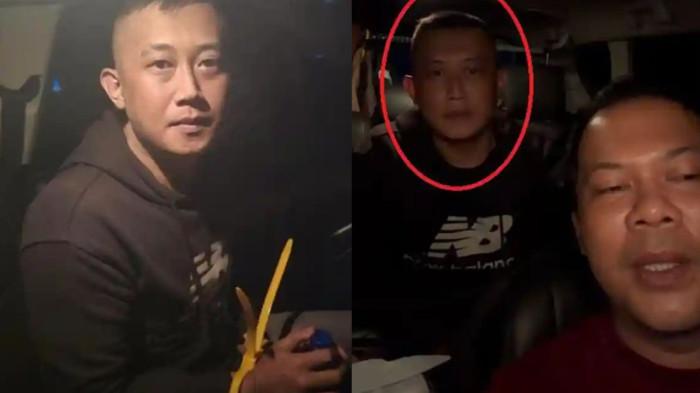 DITANGKAP - Taufik HIdayat, tersangka penyekap gadis Bandung saat ditangkap jajaran Polda Jabar.