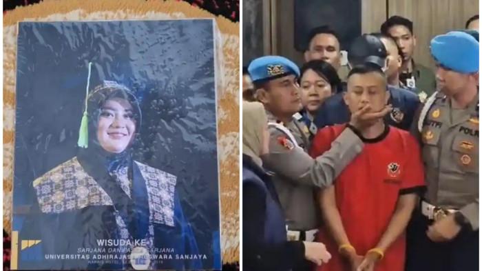 KONDISI KORBAN DAN PELAKU  - Foto YTR (29), wanita asal Kecamatan Rancaekek, Kabupaten Bandung, Jawa Barat  korban penyekapan dan penganiayaan. Taufik Hidayat, pelaku penyekapan dan penganiayaan, saat dihadirkan dalam konferensi pers yang digelar di Polda Jawa Barat, Jumat (26/6/2026).