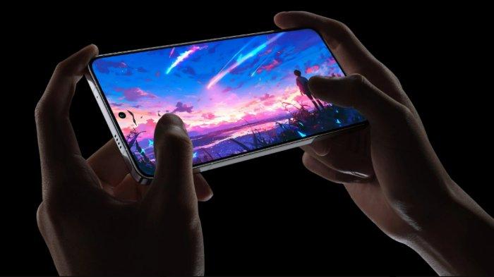 Ilustrasi layar Amoled pada HP iQOO 13