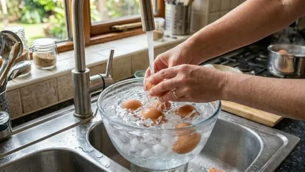 Trik Kupas Telur Rebus Tanpa Bikin Putihnya Terkelupas