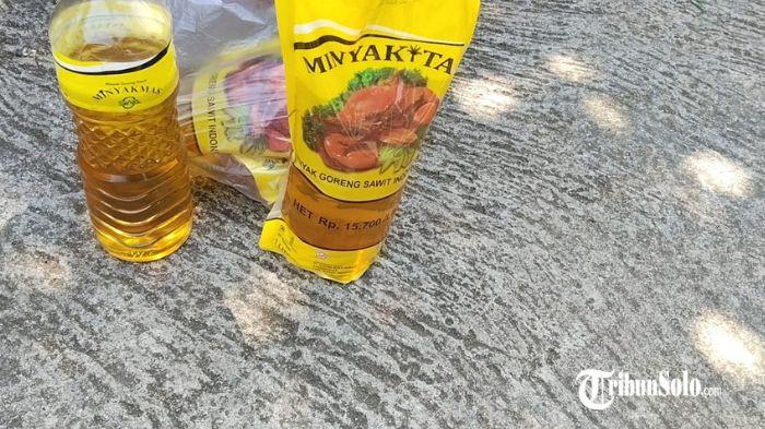 BERMASALAH - MinyaKita milik warga Desa Gading, Kecamatan Tanon, Kabupaten Sragen