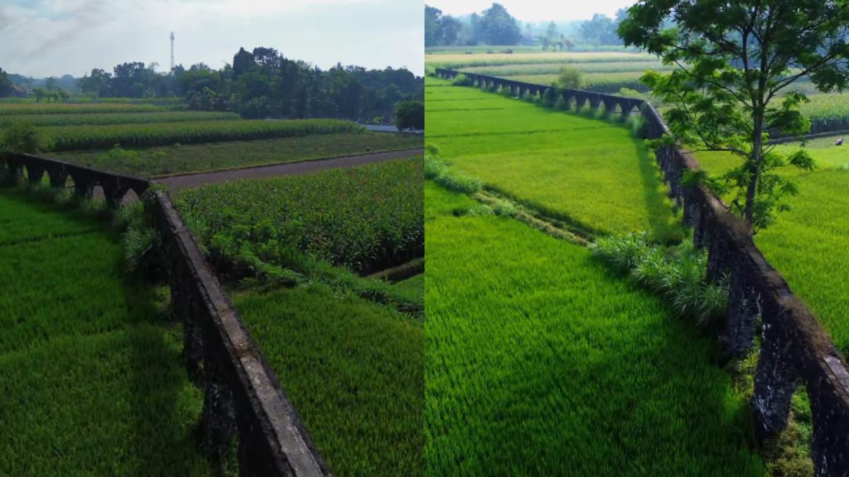 WISATA KLATEN - Jolontoro bangunan irigasi era kolonial yang tersisa di Klaten.