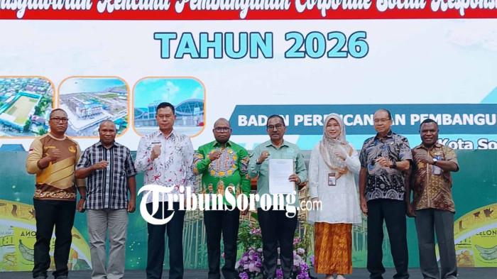 MUSRENBANG CSR -Pemerintah Kota (Pemkot) Sorong pertama kalinya menggelar Musyawarah Perencanaan Pembangunan (Musrenbang) Corporate Social Responsibility (CSR) di Gedung L Jitmau, Jumat (26/6/2026).