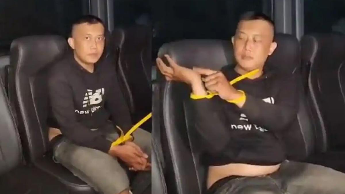 WANITA DISEKAP PACAR - Taufik Hidayat sempat kabur tapi balik lagi karena paranoid, keberadaan terendus lewat transaksi misterius, ditempatkan di sel khusus