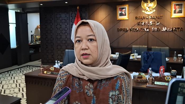 Ketua Komisi D DPRD DKI Jakarta Yuke Yurike  