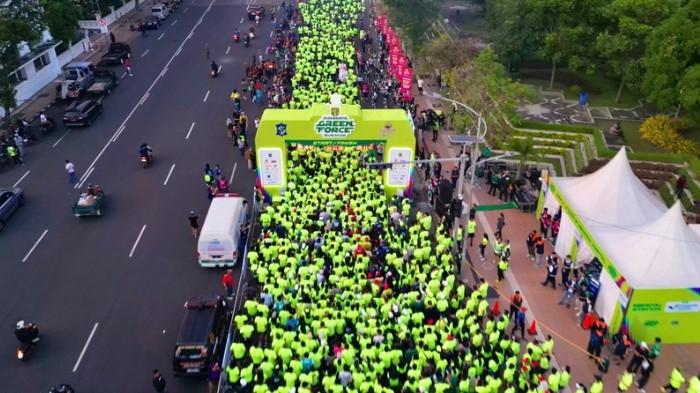 Surabaya Green Force Run 2026 Diikuti 6.000 Pelari dari 10 Negara,