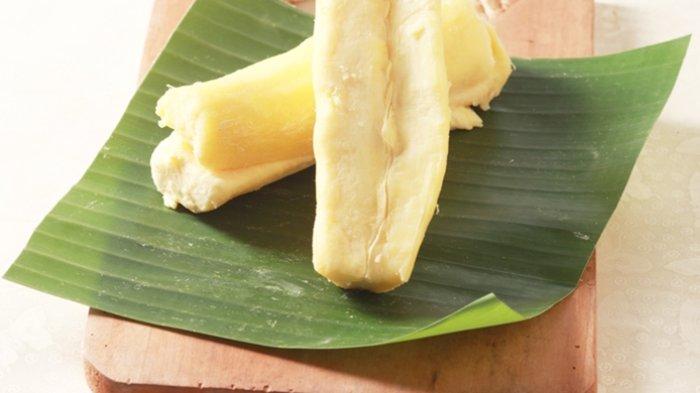 KULINER LEGENDARIS - Ilustrasi tape singkong, Beginilah sejarah tape singkong, kuliner tradisional yang masih eksis di Solo Raya.