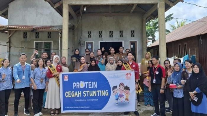Alfamidi Kendari Salurkan Bantuan 3.000 Telur