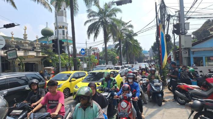Kemacetan menuju Ragunan