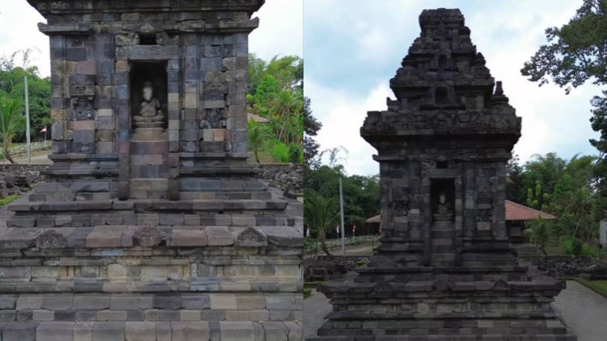 WISATA KLATEN - Pesona Candi Merak di Klaten yang berada di tengah pemukiman warga.