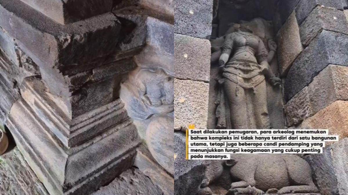 WISATA KLATEN - Pesona Candi Merak di Klaten yang berada di tengah pemukiman warga.