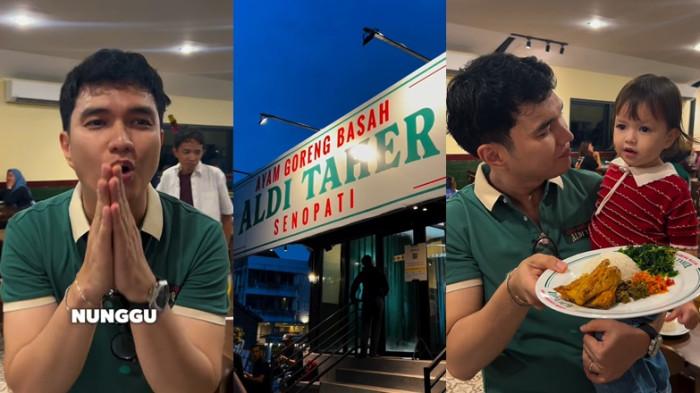RESMIKAN BISNIS BARU - Kolase restoran baru Aldi Taher diresmikan, Kamis (25/6/2026). Sumber penghasil uang baru Aldi Taher, dibanjiri puluhan ribu pelamar kerja.