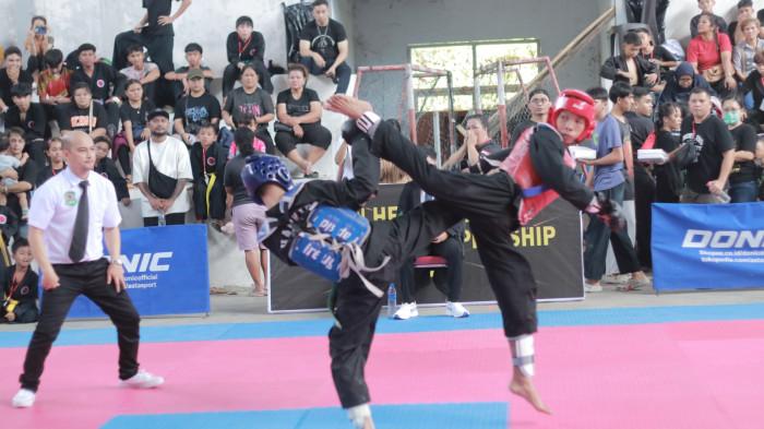 Pertandingan Lion Heart Series I Hapkido Championship 2026 di GOR Dispora Minahasa Utara, Airmadidi, Kabupaten Minahasa Utara, Minggu (28/6/2026).