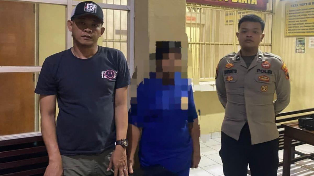 Tersangka IF alias Y (61) ditahan di Mapolresta Banyumas, Jawa Tengah, Senin (29/6/2026).