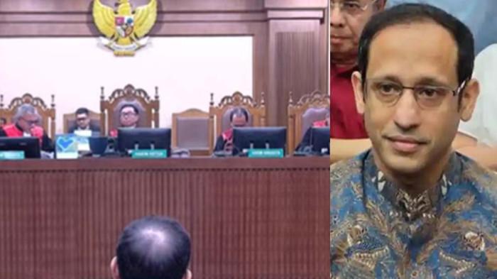 VONIS - Nadiem Makarim menjalani sidang vonis kasus dugaan korupsi pengadaan laptop berbasis Chromebook di Pengadilan Tipikor, Jakarta pada Selasa (30/6/2026).