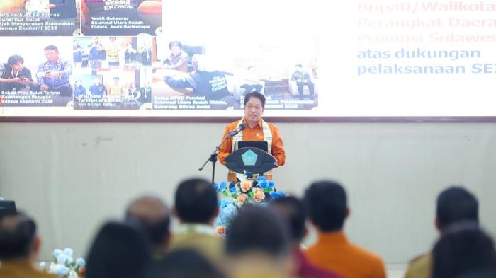 TEGASKAN - Gubernur Sulawesi Utara Yulius Selvanus Komaling (YSK) menegaskan pentingnya data yang akurat sebagai dasar dalam merumuskan kebijakan pembangunan daerah.