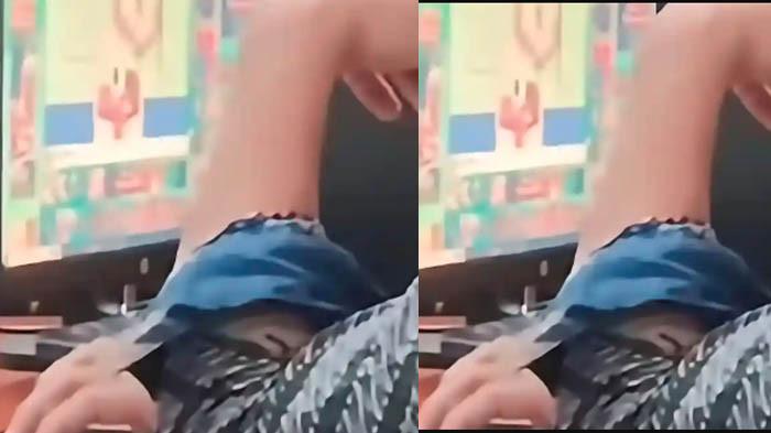 DIDUGA MAIN GAME -  Tangkapan layar video yang memperlihatkan dugaan petugas Dinas Kependudukan dan Pencatatan Sipil (Disdukcapil) Kota Semarang bermain game saat jam pelayanan menjadi sorotan di media sosial. Kepala Disdukcapil angkat bicara.