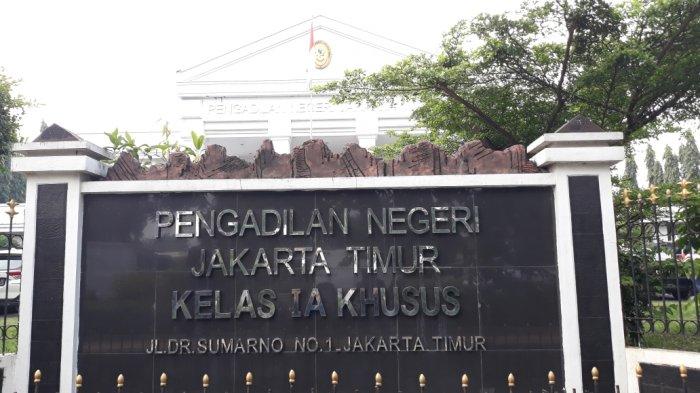 Tampak depan Pengadilan Negeri Jakarta Timur 