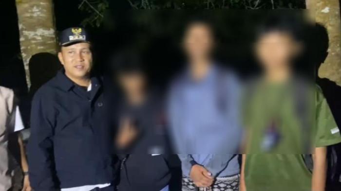 Tiga remaja yang dikabarkan hilang di Bukit Maras, Desa Berbura, Kecamatan Riau Silip, Kabupaten Bangka akhirnya ditemukan, Minggu (28/6/2026)