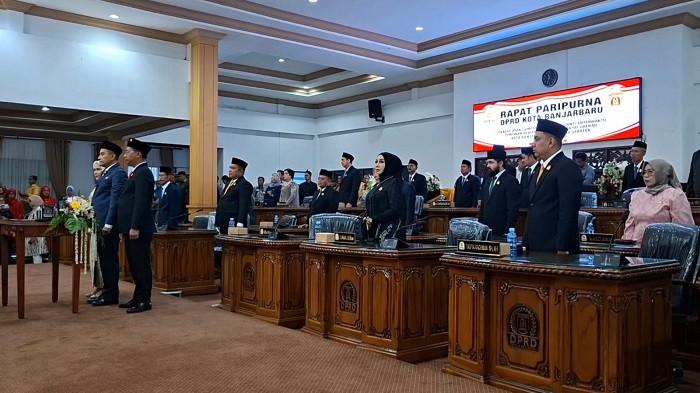 Pelantikan Ketua DPRD Kota Banjarbaru, Muhammad Syahrial1