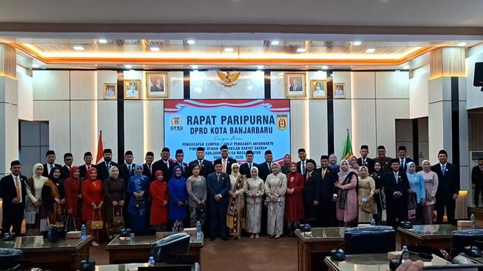 Pelantikan Ketua DPRD Kota Banjarbaru, Muhammad Syahrial2