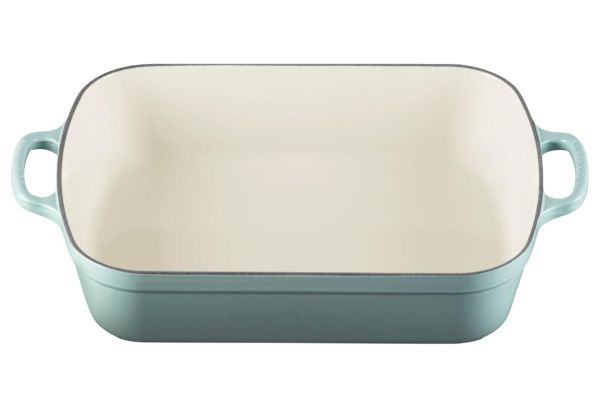 Le Creuset Enameled Cast Iron Signature Rectangular Roaster, 5.25 qt. (9.8 Credit: Amazon