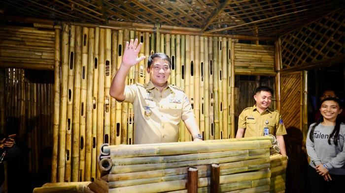 Gubernur Sulawesi Utara saat berkunjung ke lokasi PKPG GMIM 2026 fhk