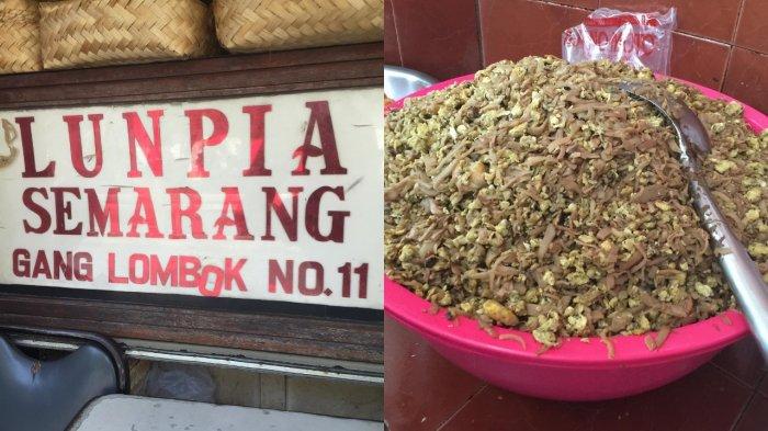 Lunpia Gang Lombok, satu kuliner legendaris di Semarang yang wajib masuk daftar kunjungan.