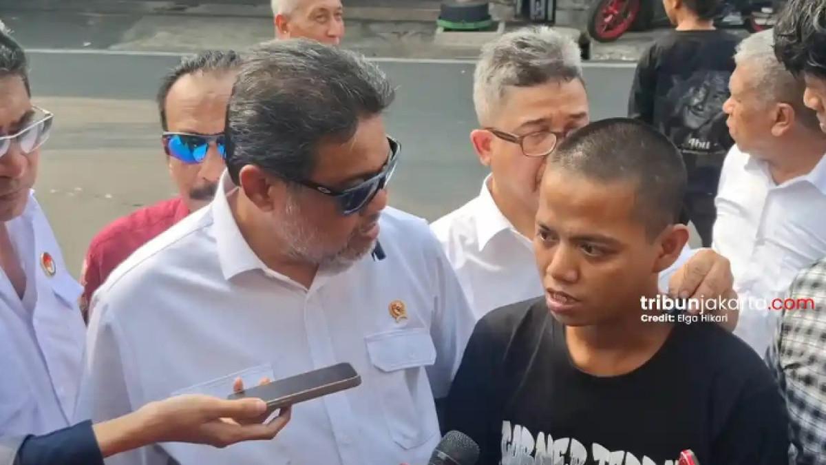 KORBAN PENYEKAPAN DI JAKPUS - Tegar Saputra (25), salah satu karyawan percetakan yang menjadi korban penyekapan akhirnya buka suara atas apa yang dialaminya