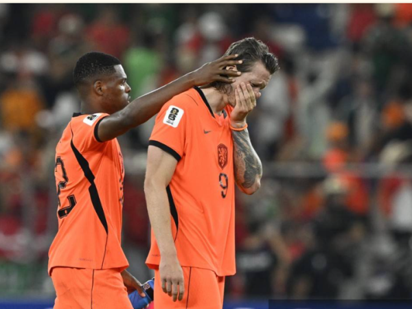 Timnas Belanda tersingkir di babak 32 besar Piala Dunia 2026 setelah takluk via adu penalti oleh Maroko dalam duel di Stadion BBVA, Monterrey (29/6/2026).
