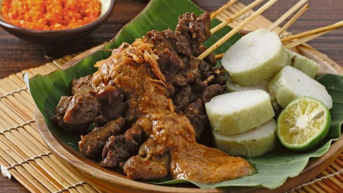 Ilustrasi sate 