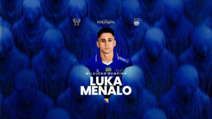 Persib Bandung resmi mengumumkan pemain baru asal Bosnia, Luka Menalo