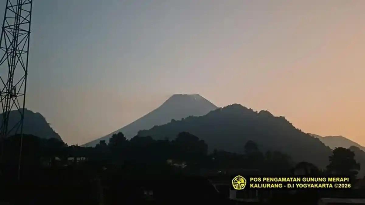 SEPUTAR KLATEN - Aktivitas Gunung Merapi, Rabu (17/6/2026).