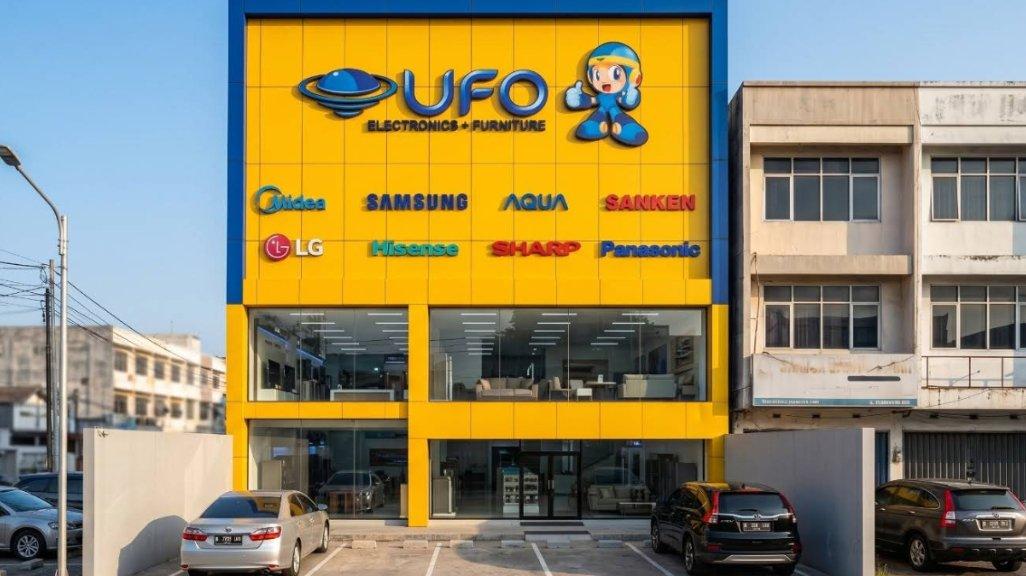 Foto Toko UFO Elektronika di Jl. By Pass Dharmagiri No.88, Buruan, Kabupaten Gianyar, Buruan, Kecamatan Blahbatuh, Bali, 80581.
