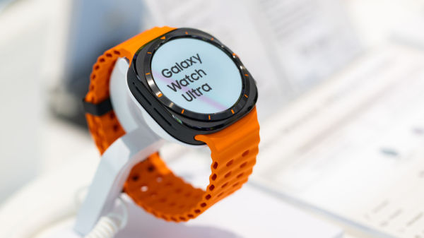 A Samsung Galaxy Watch Ultra