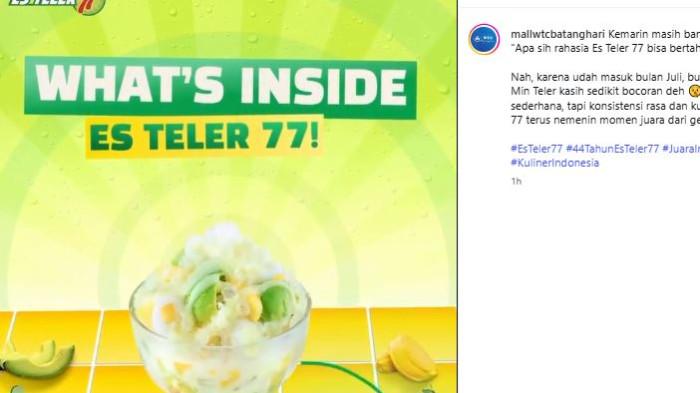 Promo Kuliner WTC Jambi 2 Juli 2026
