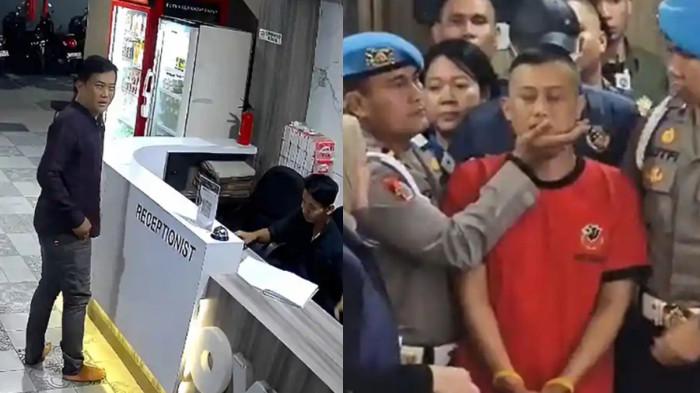 JANGGAL - Taufik Hidayat ternyata berkencan di hotel dengan seorang perempuan saat masih menyekap YTR. Dia juga membawa ponsel perempuan yang dikencani itu.