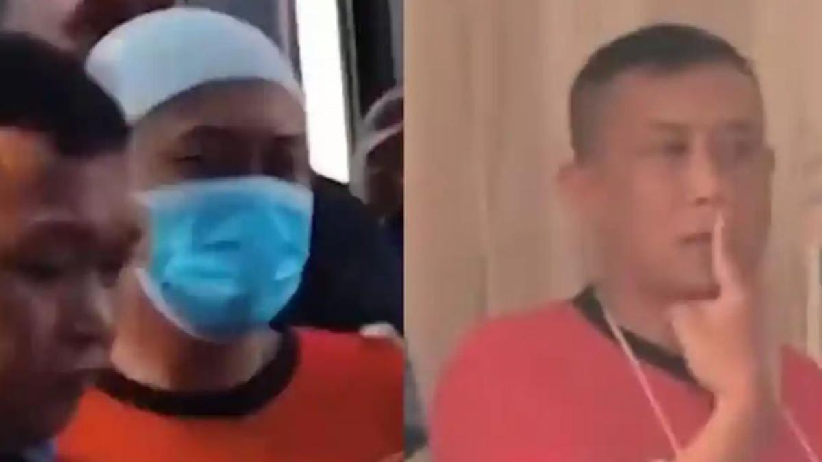 WAJAH TAUFIK HIDAYAT - Taufik Hidayat pakai kopiah (KIRI). Taufik Hidayat rekonstruksi (KANAN). Kondisi Wajah Taufik Hidayat Usai 9 Hari Ditahan Polisi, Pakai Kopiah Setelah Siksa Wanita Bandung