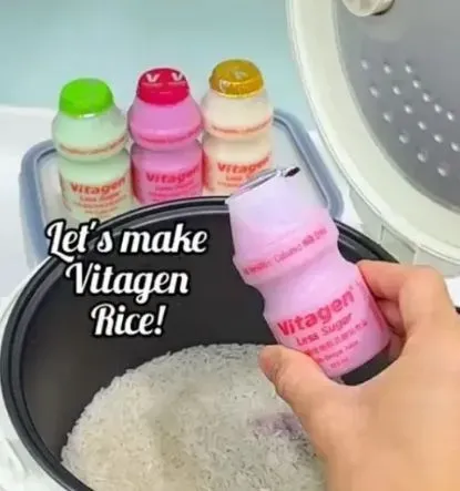 Nyeleneh! Eksperimen Masak Nasi Pakai Minuman Probiotik