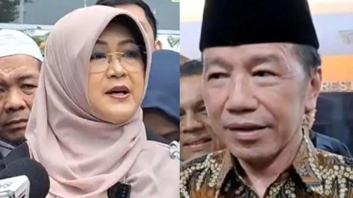JAWAB - Jokowi menjawab tantangan dokter Tifa untuk hadir di sidang dan m,enunjukkan ijazahnya di depan publik.