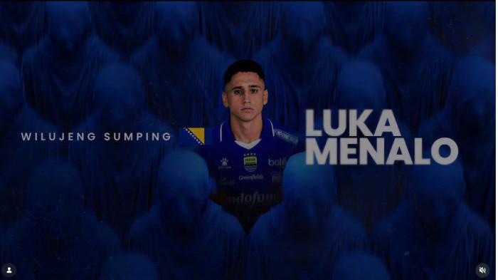 Persib Bandung secara resmi mendatangkan Luka Menalo.