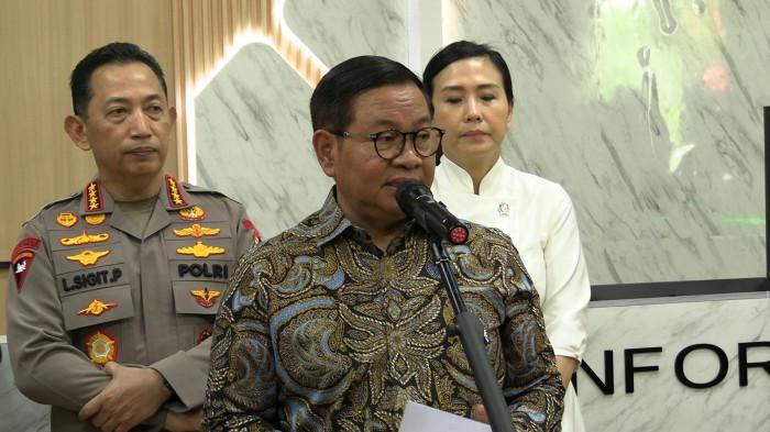 Gubernur DKI Jakarta Pramono Anungdi Gedung Grha Ali Sadikin, Balai Kota Jakarta, Kamis (4/6/2026).