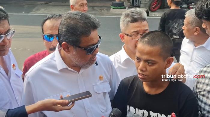 KORBAN PENYEKAPAN - Tegar Saputra (25), salah satu karyawan percetakan yang menjadi korban penyekapan akhirnya buka suara atas apa yang dialaminyaTRIBUNJAKARTA.COM/ELGA PUTRA