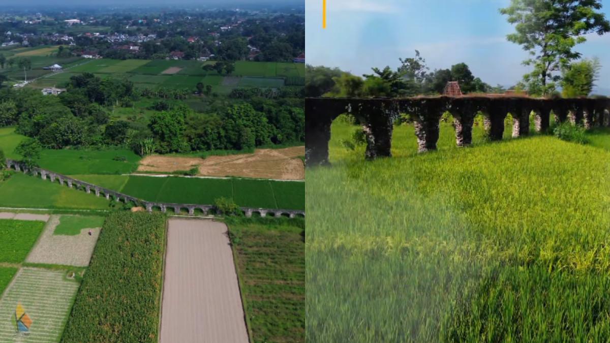 WISATA KLATEN - Jolontoro bangunan irigasi era kolonial yang tersisa di Klaten.