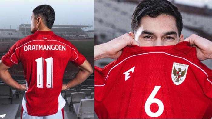 Dua pemain Timnas Indonesia, Sandy Walsh dan Ragnar Oratmangoen  