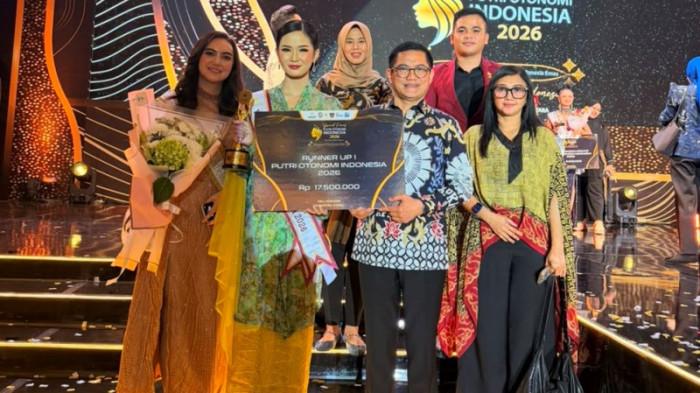 POTRET - Annabelle Maliangkay utusan Kabupaten Minahasa Utara (Minut), Provinsi Sulut.p-0
