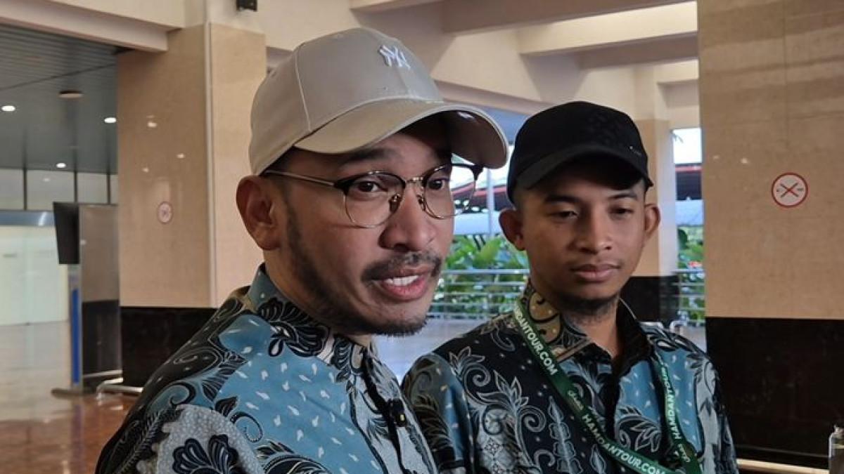 KABAR ARTIS - Ruben Onsu saat ditemui di Bandara Soekarno-Hatta, Cengkareng, Tangerang, Rabu (1/7/2026).